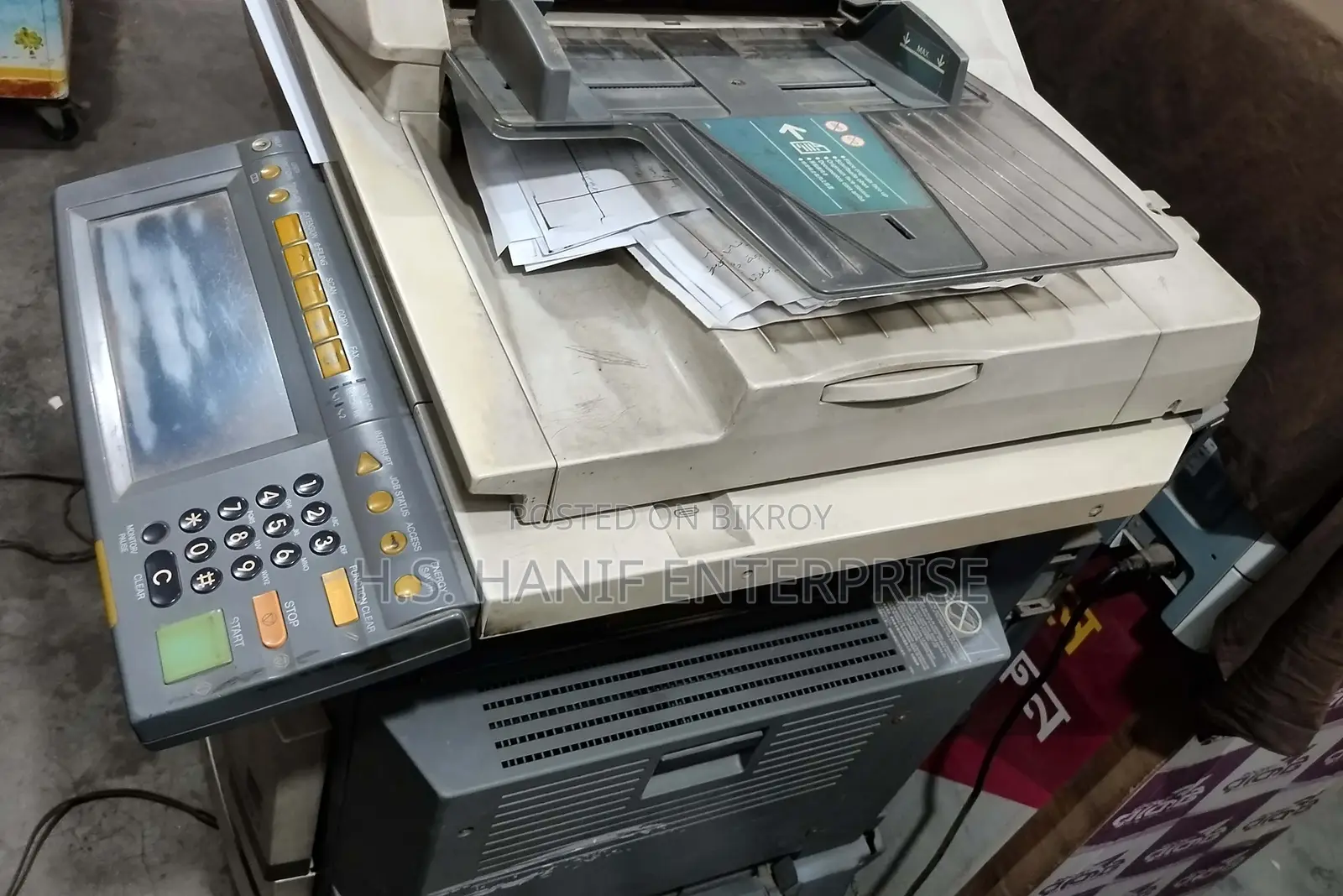 Running Toshiba e-STUDIO 453 Photocopier Machine for Sale
