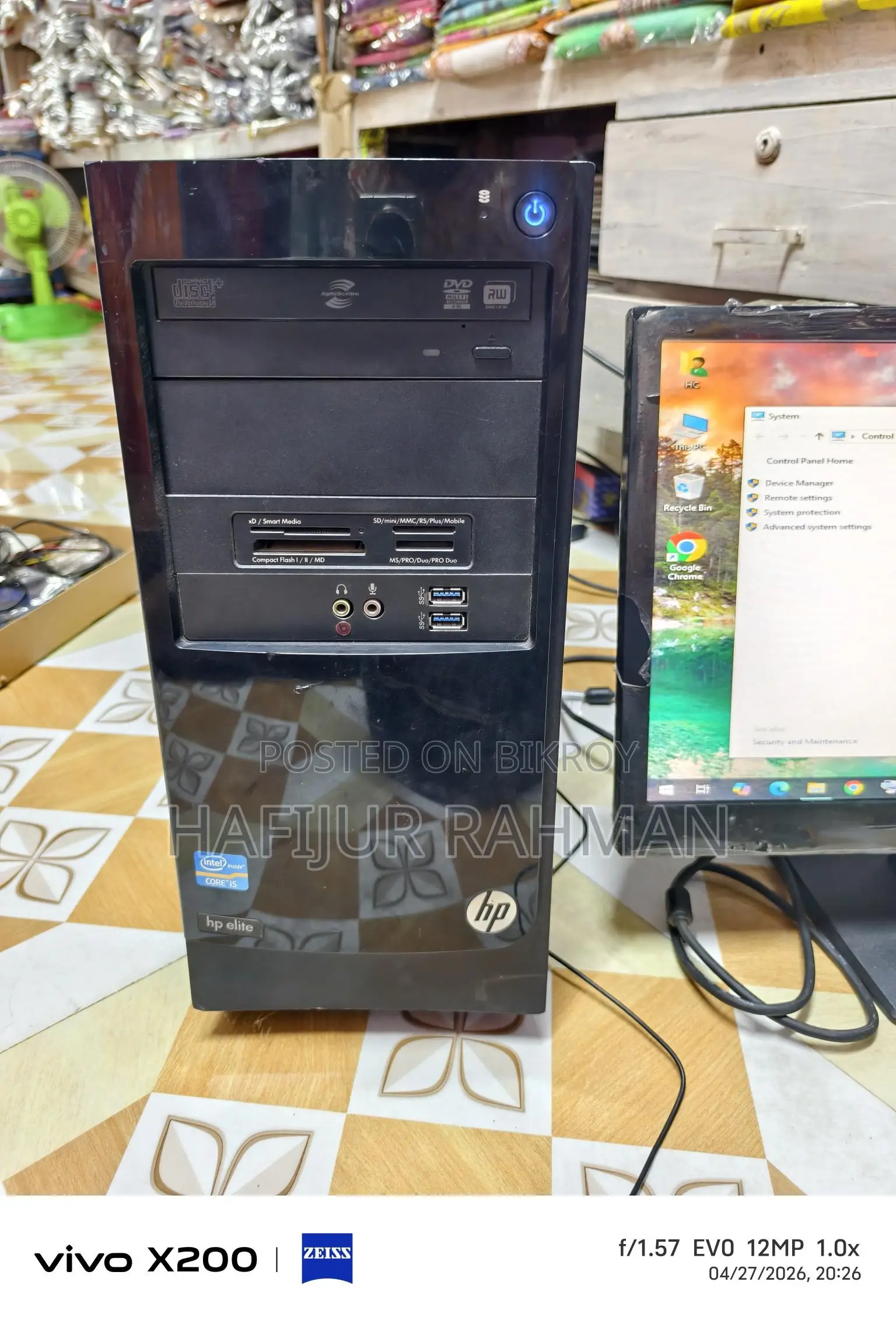 Core I5 PC with Monitor