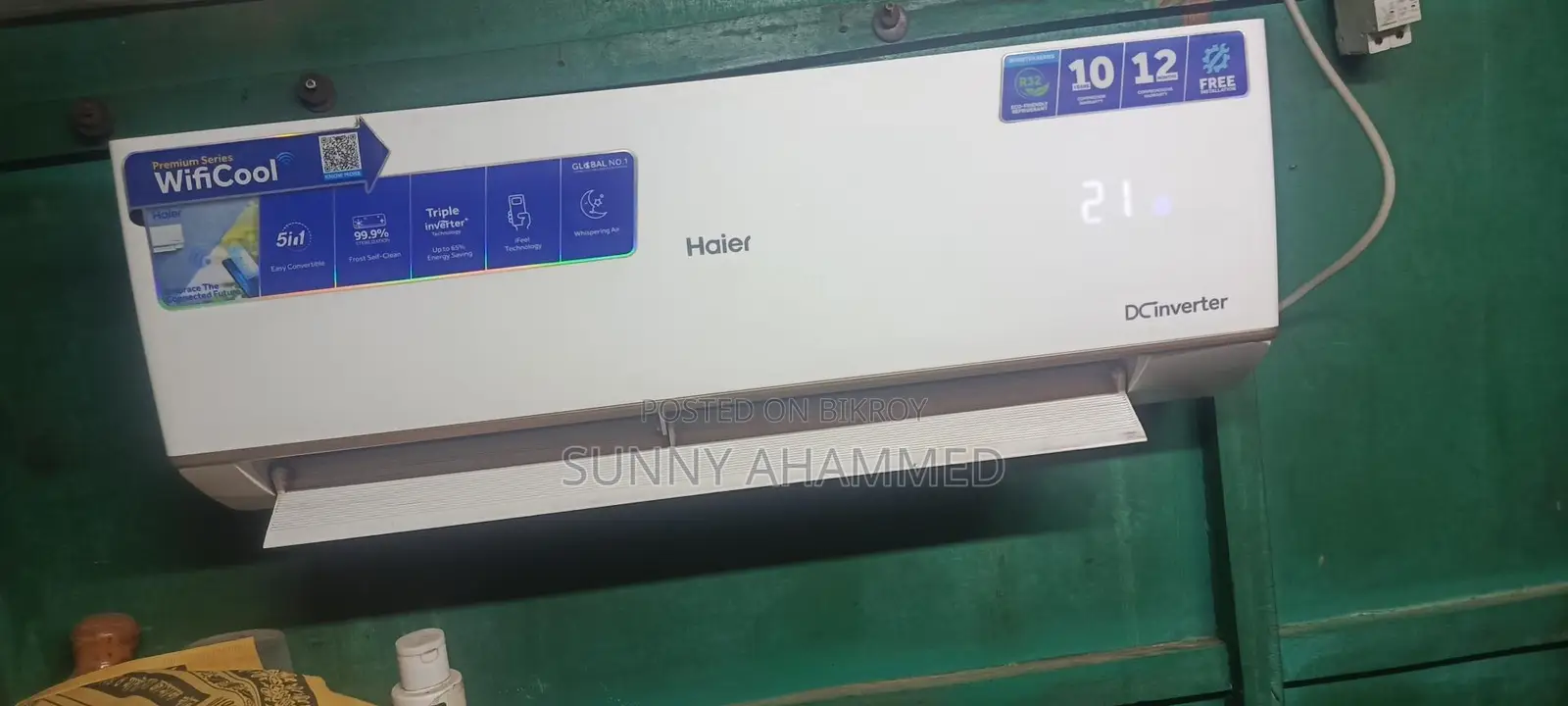 Haier Inverter 1 Ton AC