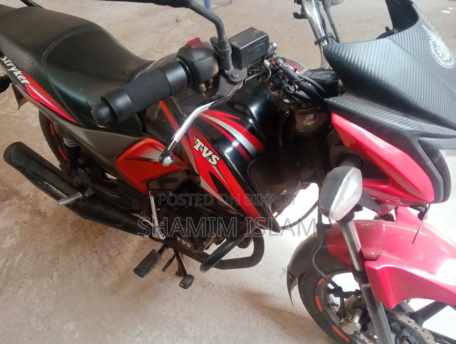 TVS Stryker . 2018