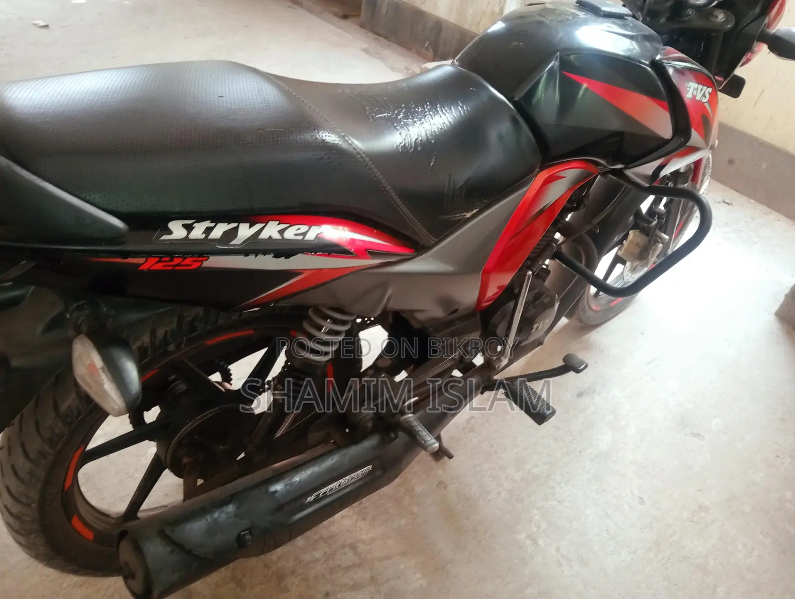 TVS Stryker . 2018