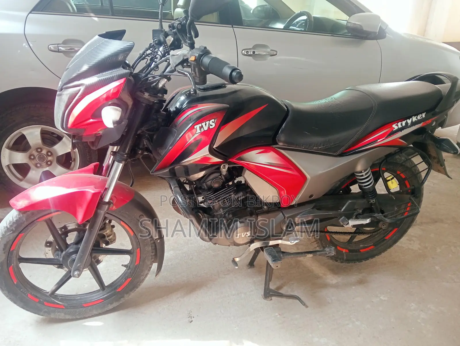 TVS Stryker . 2018