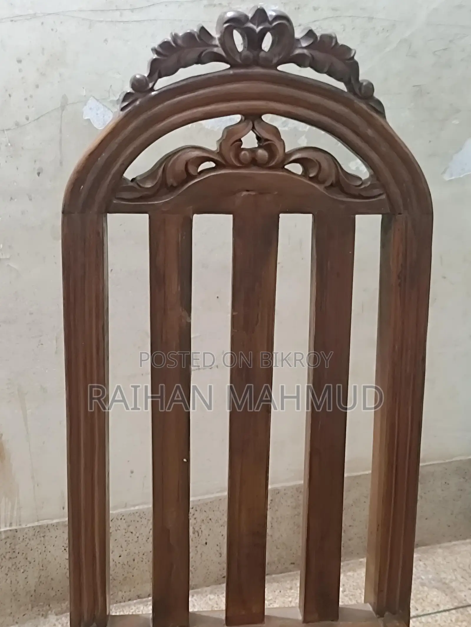 Sturdy Teak Wood Dining Set