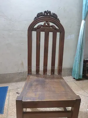 Sturdy Teak Wood Dining Set