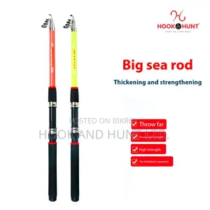 210 Cm Fiberglass Sea Fishing Rod- Super Hard Long Cast