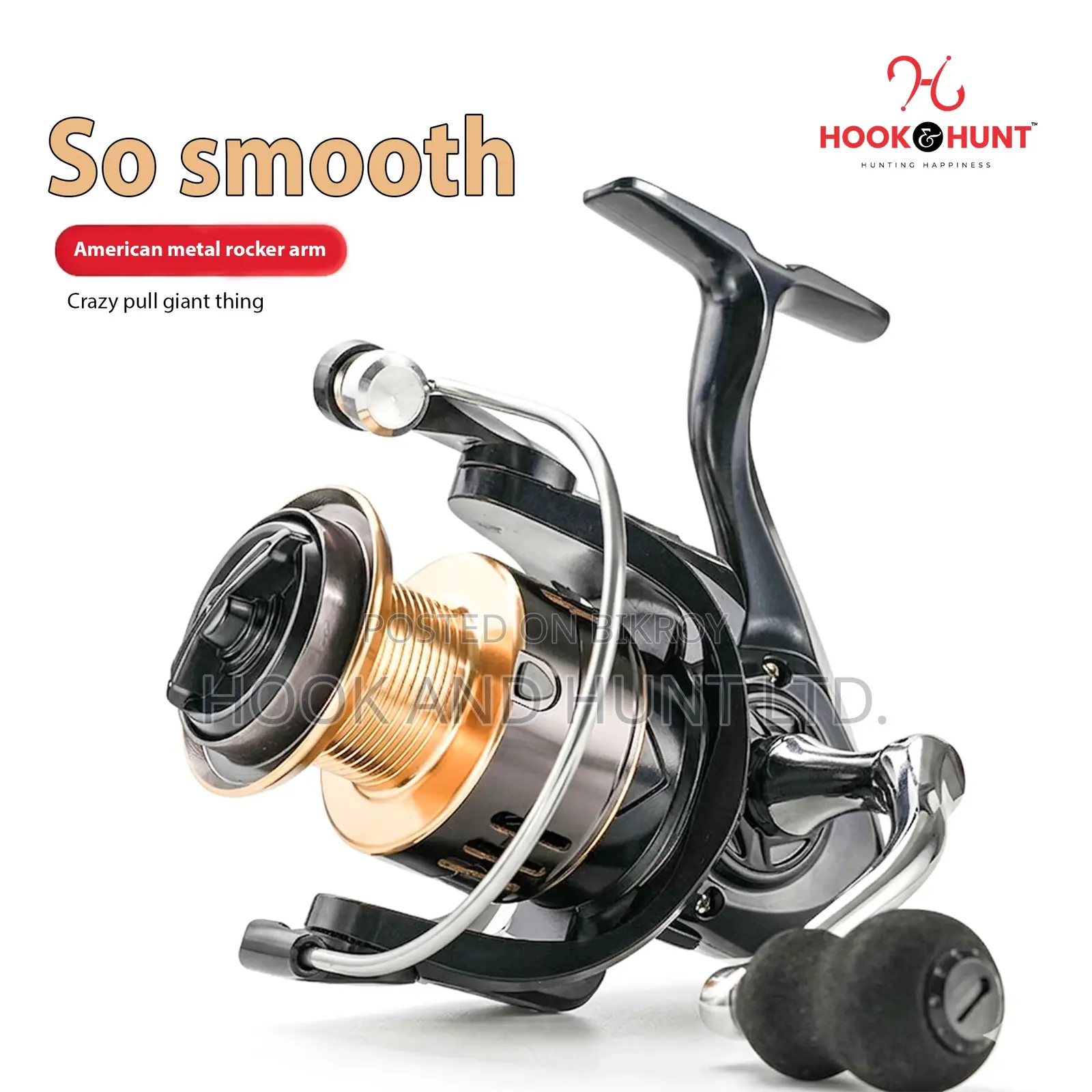 OSM Full Metal Spinning Reel 1000–7000 Series