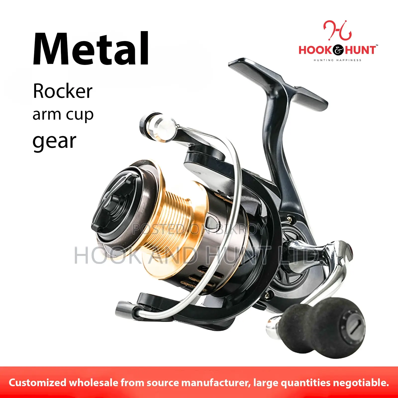 OSM Full Metal Spinning Reel 1000–7000 Series