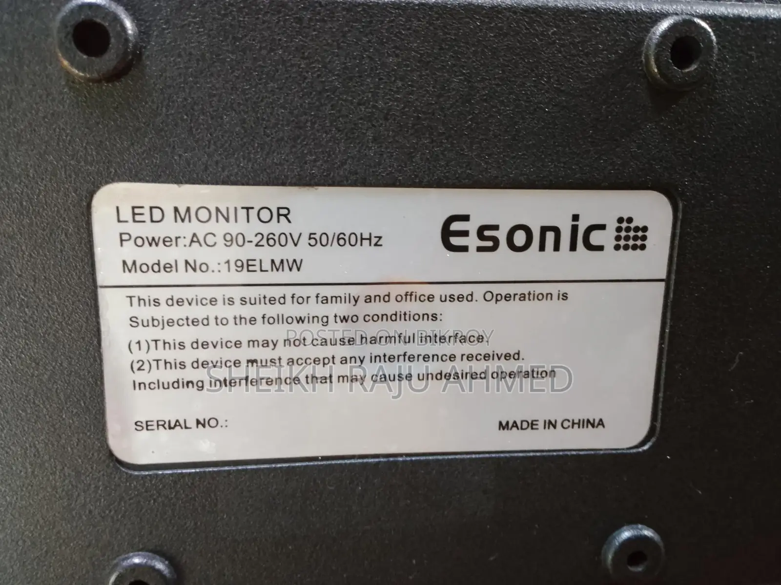 LED MONITOR/19ELMW