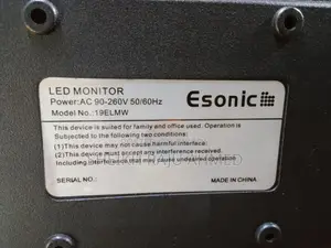 LED MONITOR/19ELMW