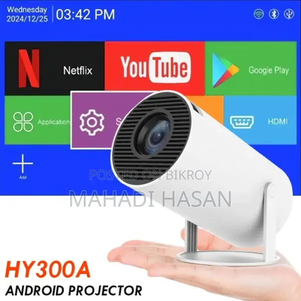 Hy300a Mini Projector
