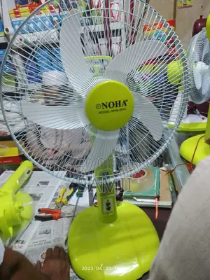 Fan with 15-hour backup