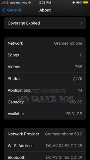 Apple iPhone 7 128 GB Black
