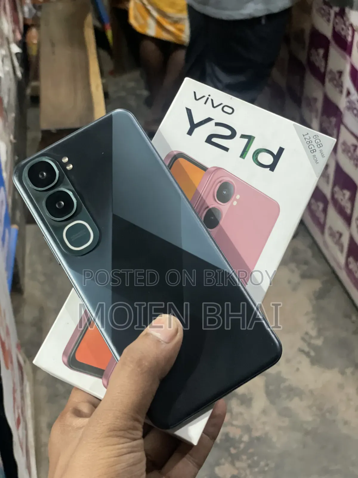 Vivo Y21 128 GB Black