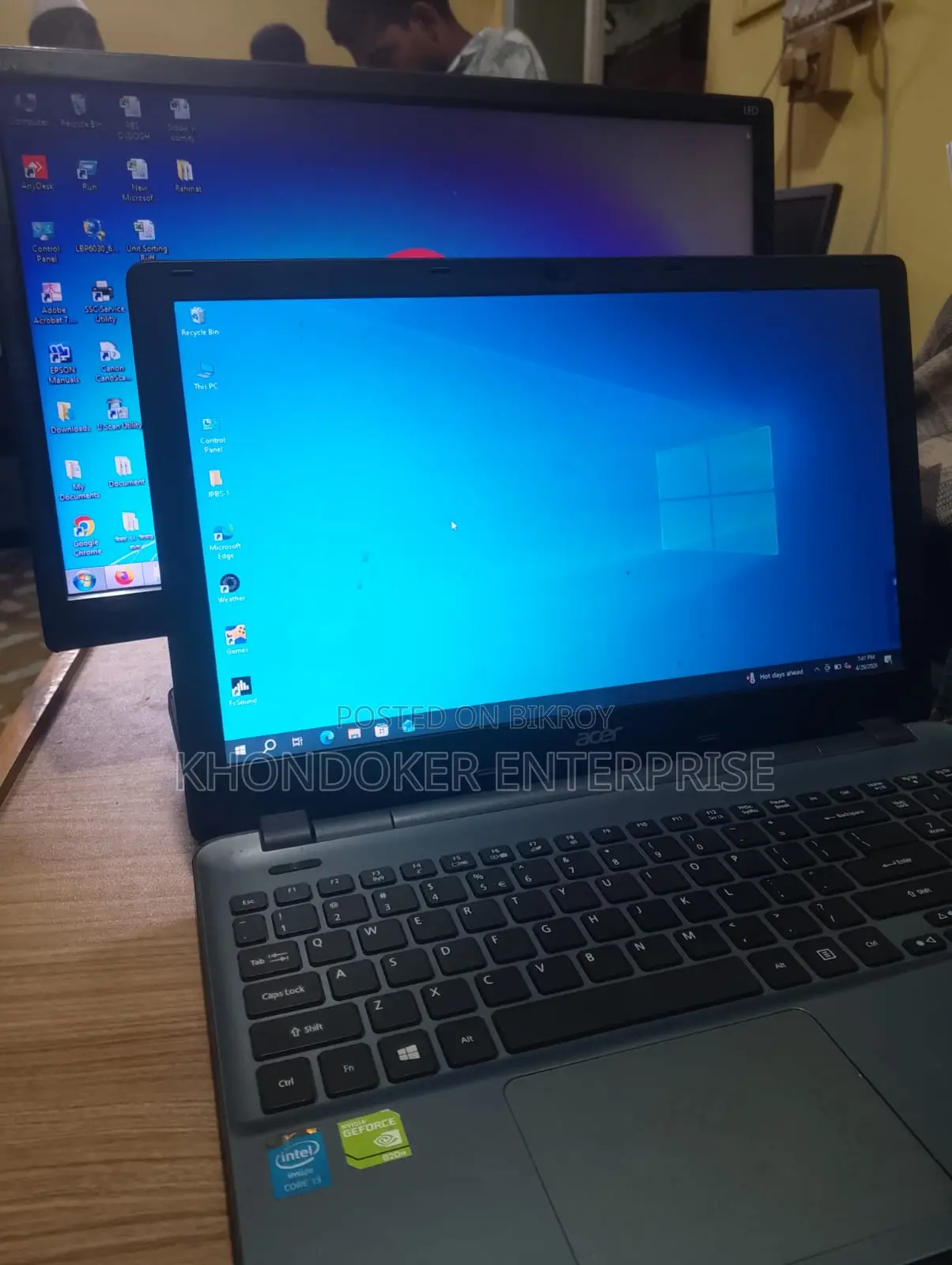 Laptop Acer Aspire E15 4GB Intel Core I3 HDD 500GB