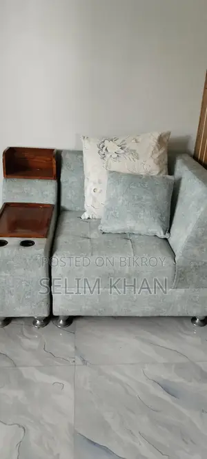 Single sofa and tea table