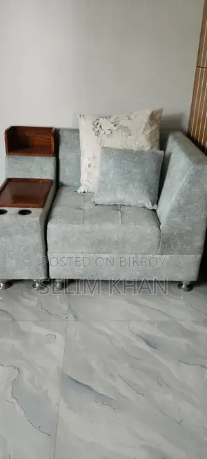 Single sofa and tea table
