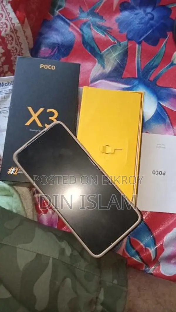 Xiaomi Poco X3 6& 128gb (Used)