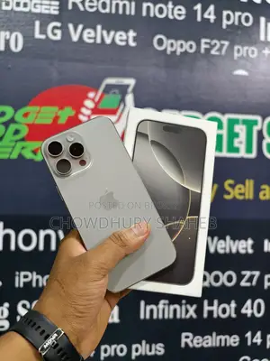 Apple iPhone 16 Pro Max 256Gb Full Box Bh 96 (Used)