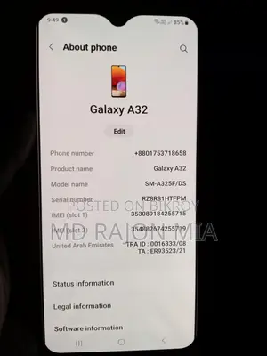Samsung Galaxy A32 128 GB Gray