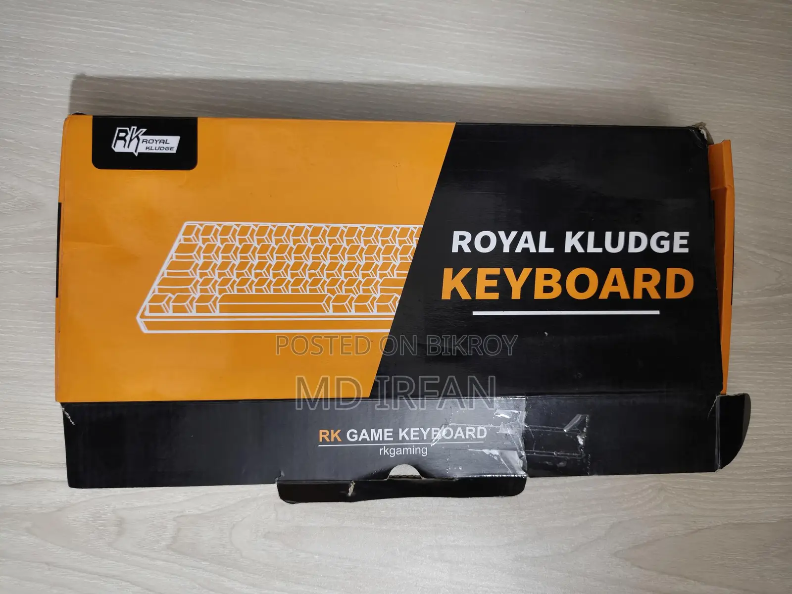 rk Royal Kludge RK71 RGB Keyboard Black