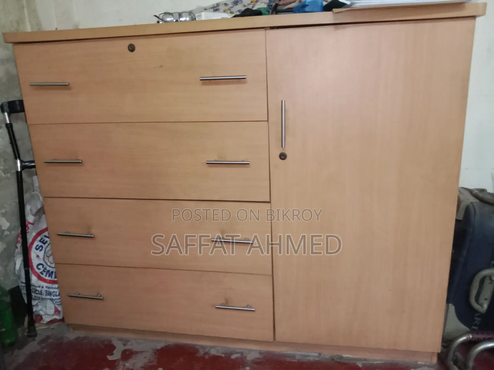 Premium Melamine Board Wardrobe