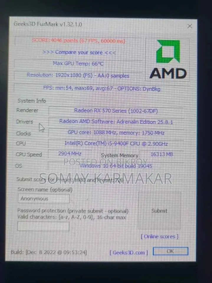 8gb Grafics Card