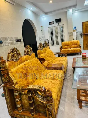 Teak Wood Sofa Set Custom Made