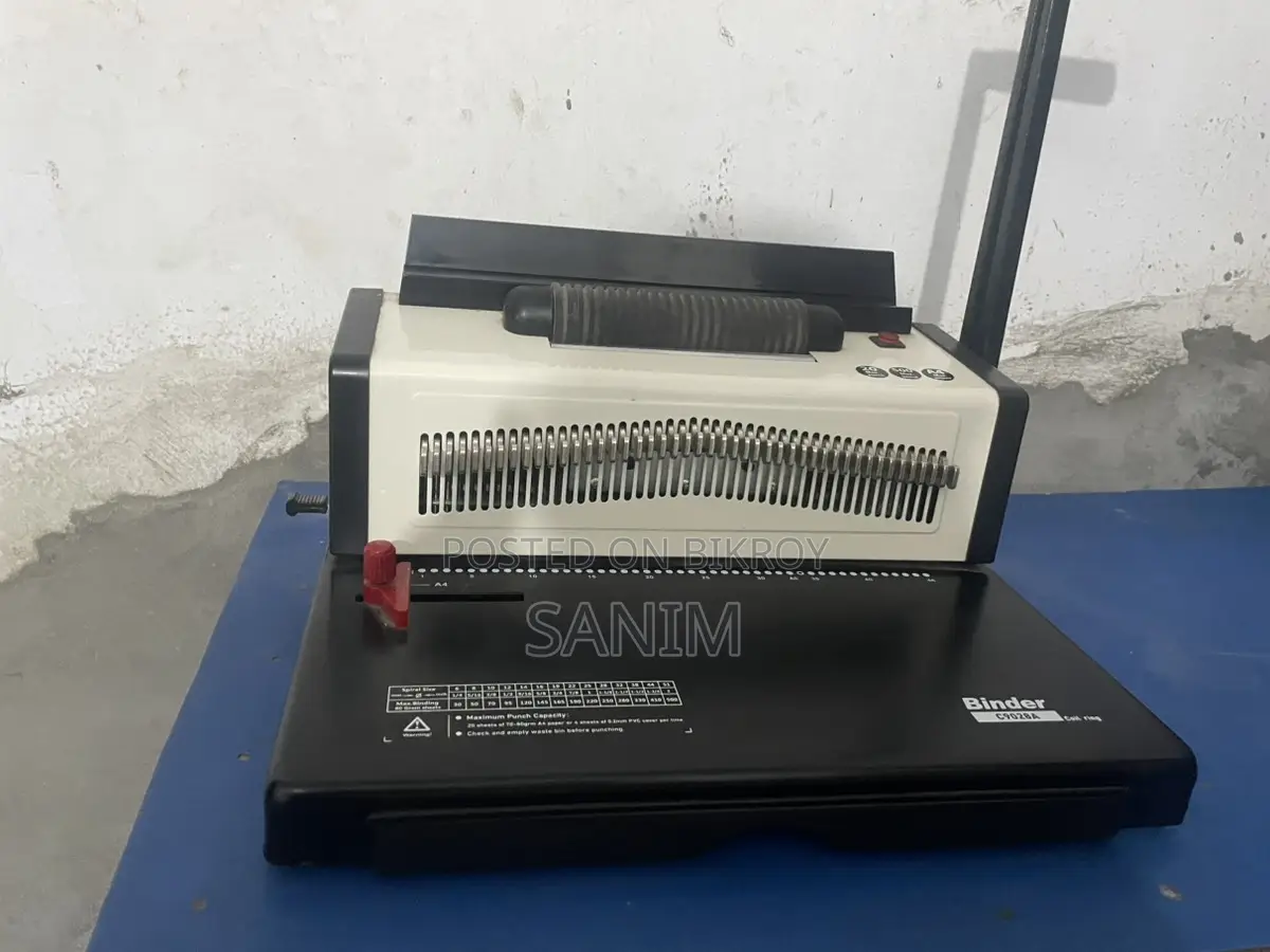 Spiral Binding Machine