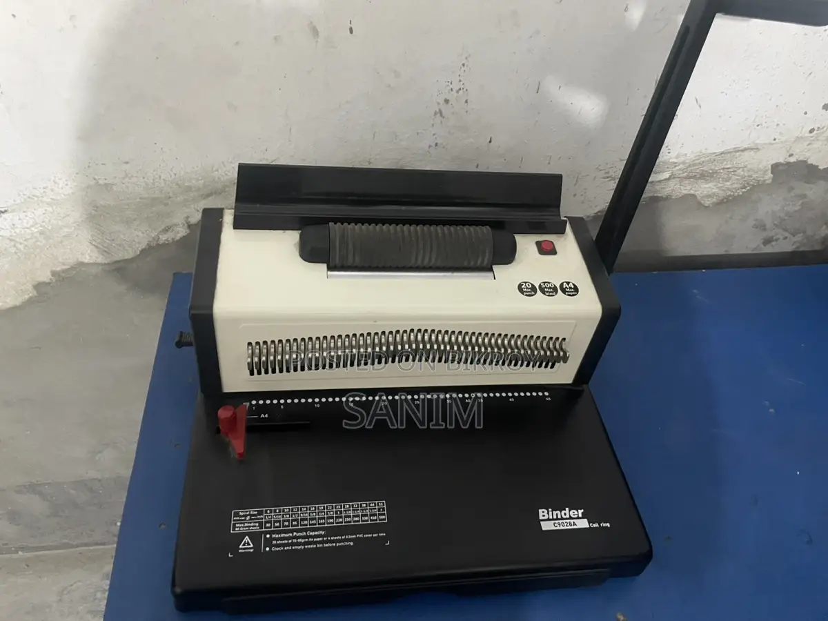 Spiral Binding Machine