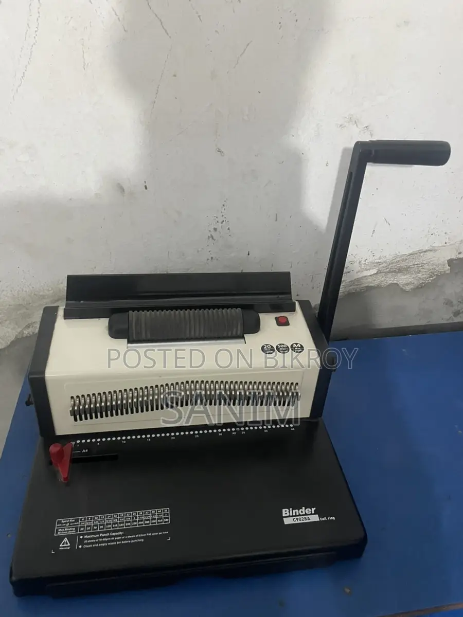 Spiral Binding Machine