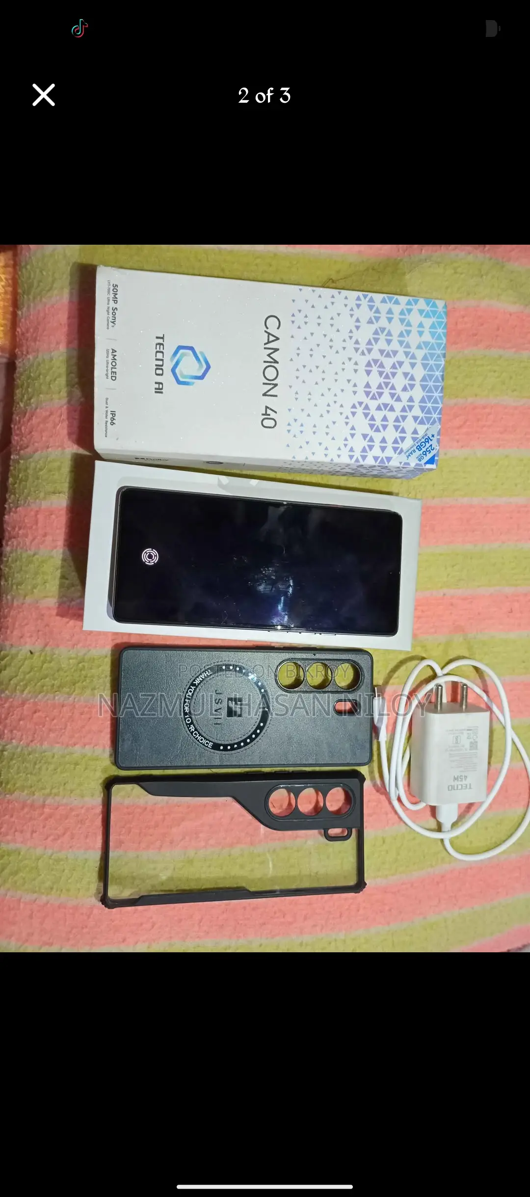 Tecno Camon 40 Pro camon40 (Used)