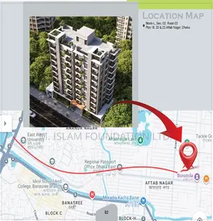 4bdrm Apartment in M. Islam Foundation, Aftab Nagar for Sale