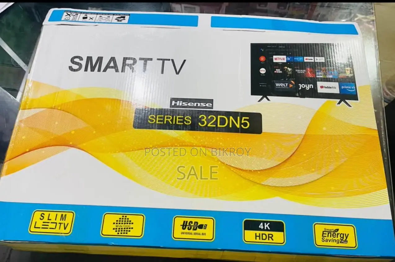 HISENSE 32" Borderless Voice Control Android LED TV