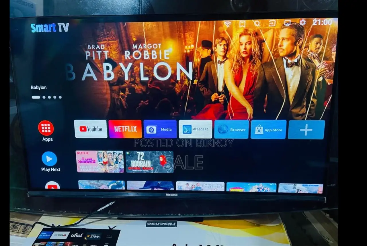 HISENSE 32" Borderless Voice Control Android LED TV