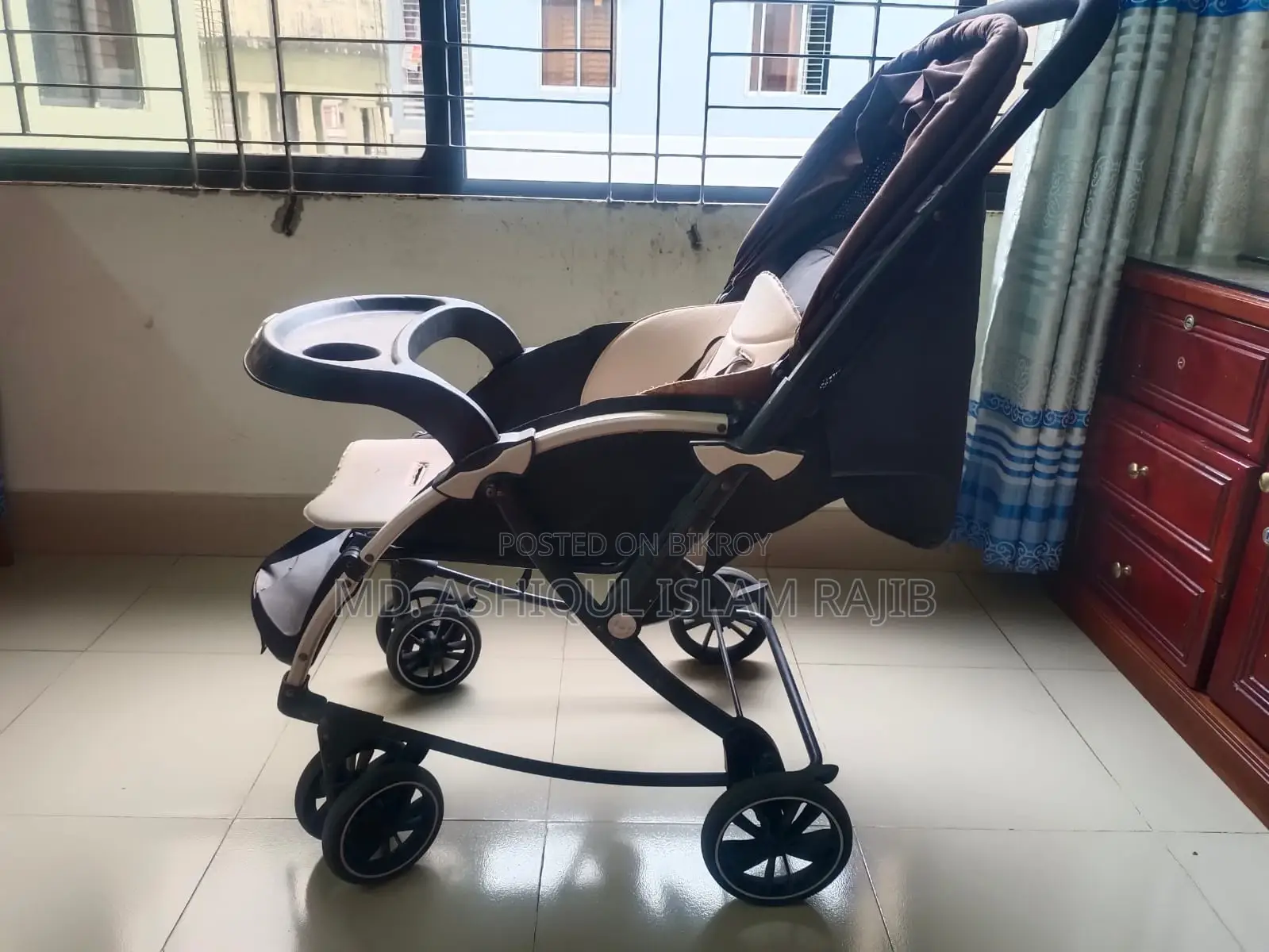 3-in-1 Baby Stroller (C3-3 in 1) | Like New | Swing + Feeding Chair