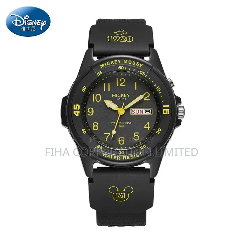 Disney Mickey Children's Watch Only Look at Time Boys