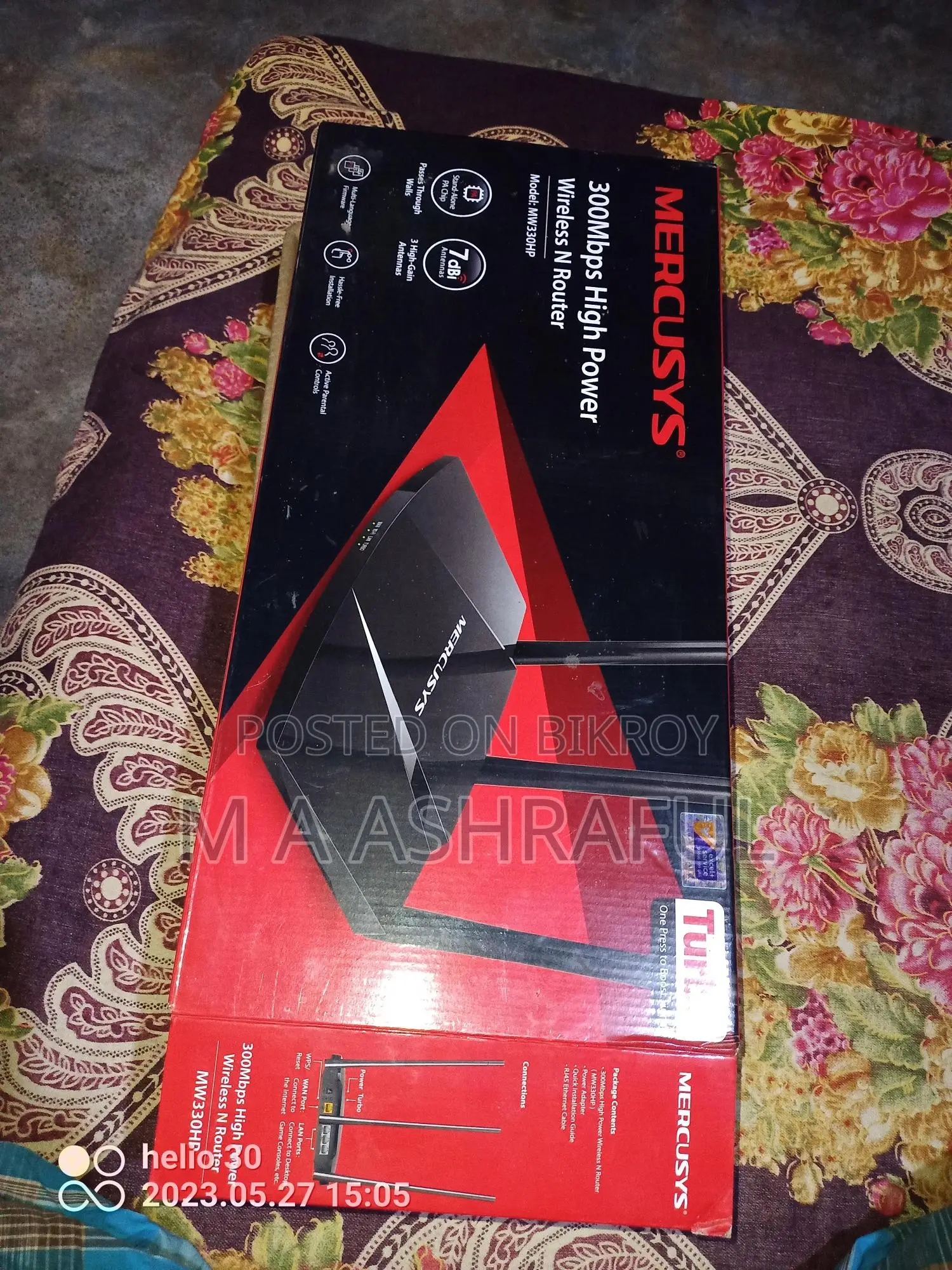 Murcurs Router for sale