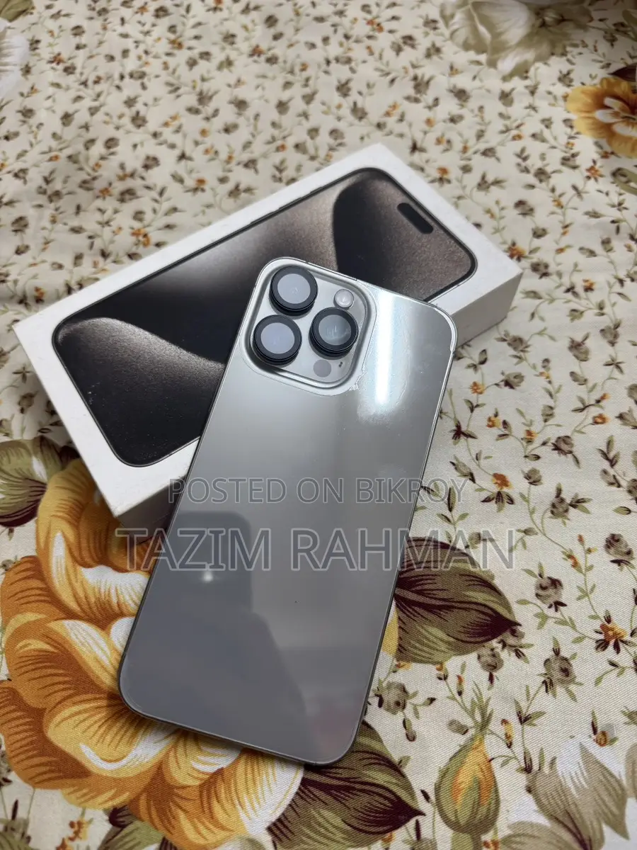 Apple iPhone 15 pro max ` (Used)