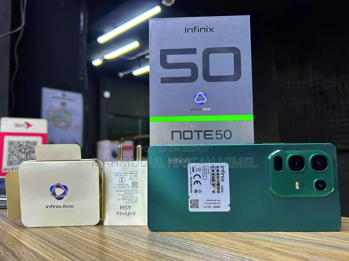 Infinix Note 50 (8/256) Super fresh (Used)