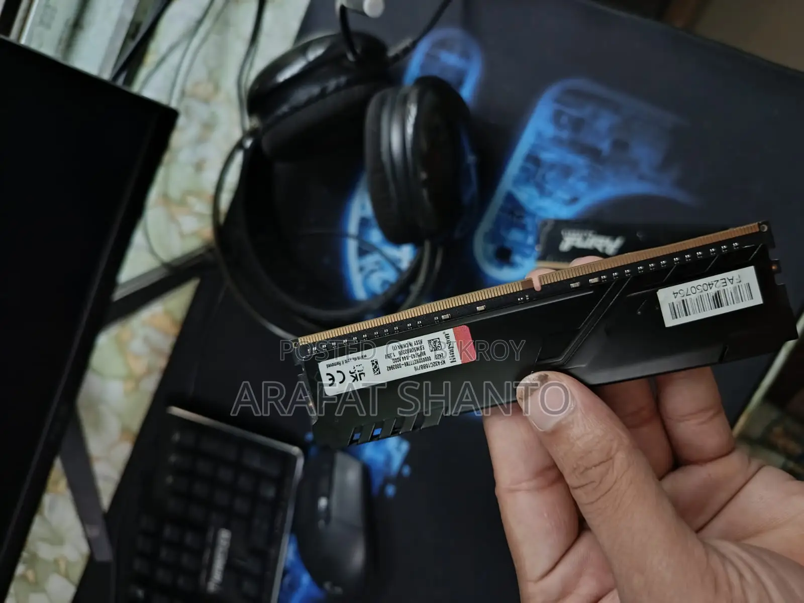 Kingston fury16 Gb 3200mhz