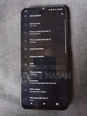 Vivo Y12a (Used)