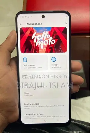 Motorola G power 5g (Used)