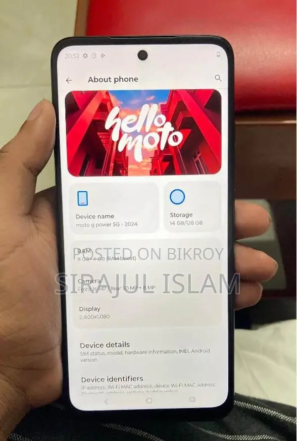 Motorola G power 5g (Used)