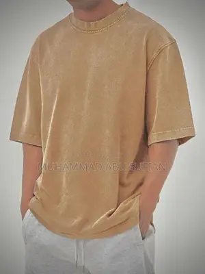 Acid Wash Drop Shoulder T-shirt