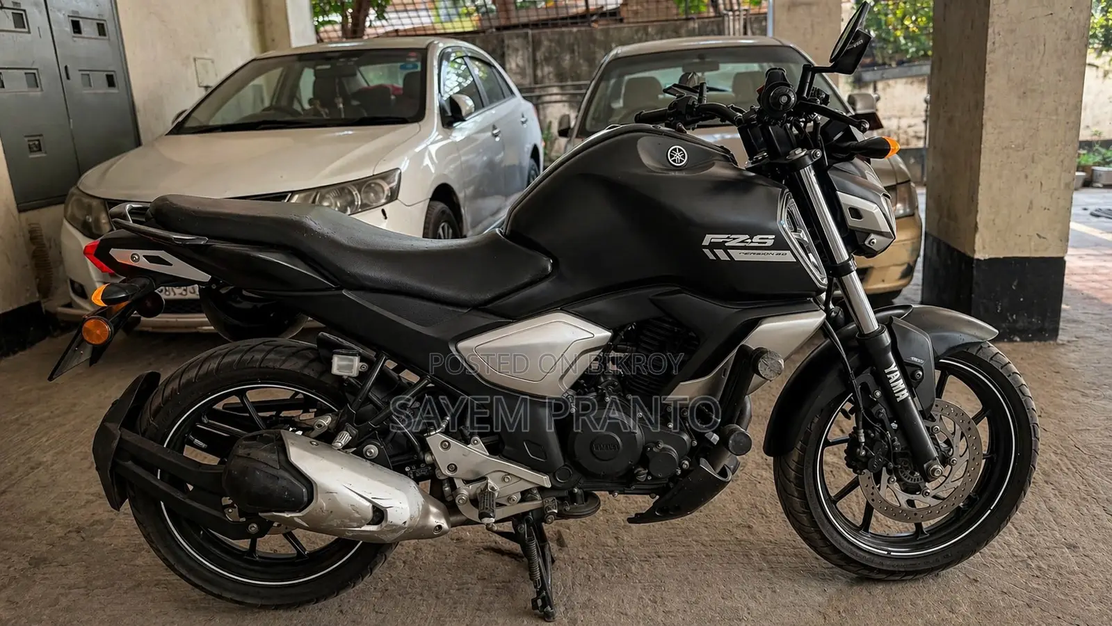 Yamaha FZS V3 2022 Black