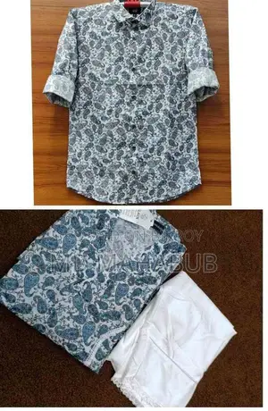 Couple Set Shirt Two-Piece Combo