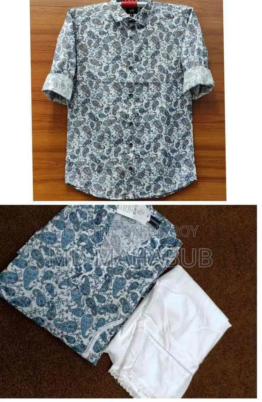 Couple Set Shirt Two-Piece Combo