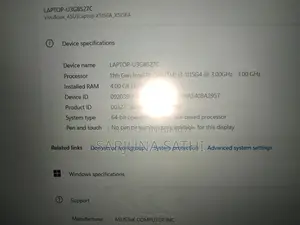 ASUS Laptop for Sale