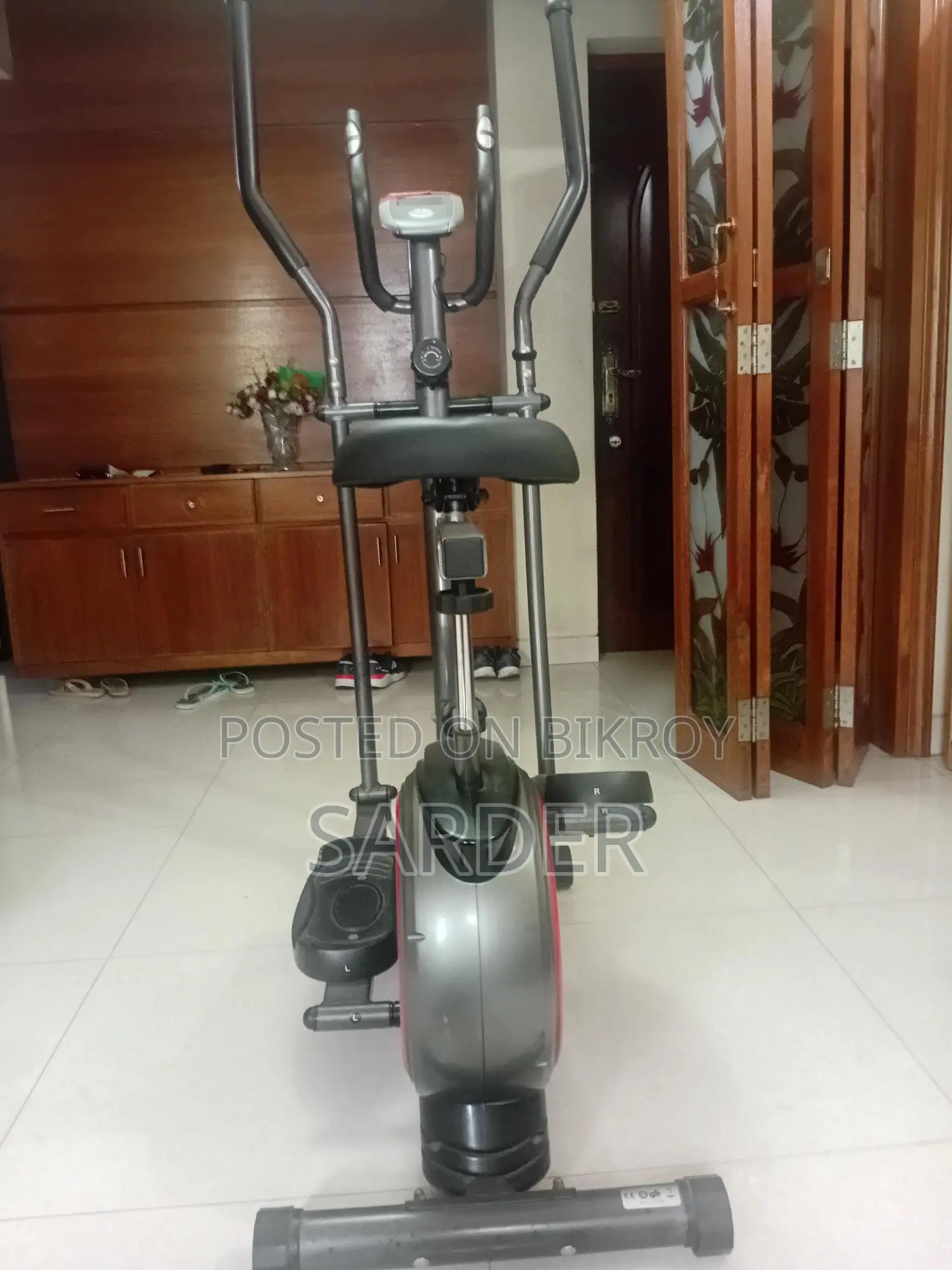 Boost Your Fitness with 2-in-1 Elliptical Trainer Exercise Bike