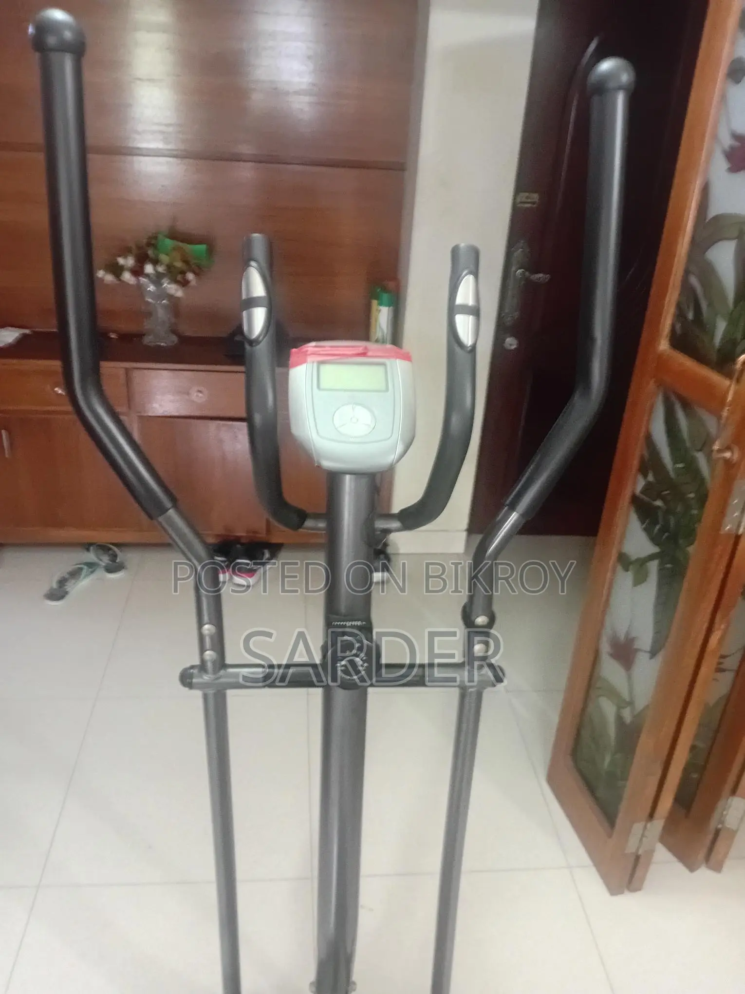 Boost Your Fitness with 2-in-1 Elliptical Trainer Exercise Bike